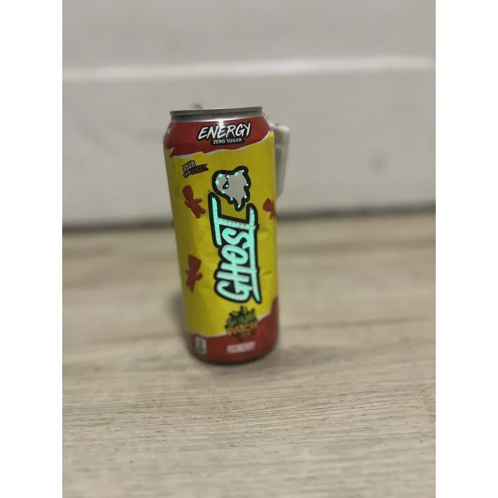 Ghost‎ Energy Drink Sour Patch Kids Redberry Collectible Lamp Can Desk Ornament